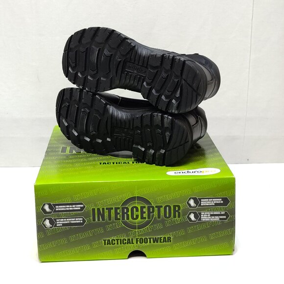 Interceptor Litefast Tactical Boots Women's 7.5 Zippered 6" Shaft Soft Toe NIB - Picture 7 of 9